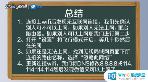 苹果连接wifi显示无互联网连接 iPhone无法连接有密码的wifi怎么办