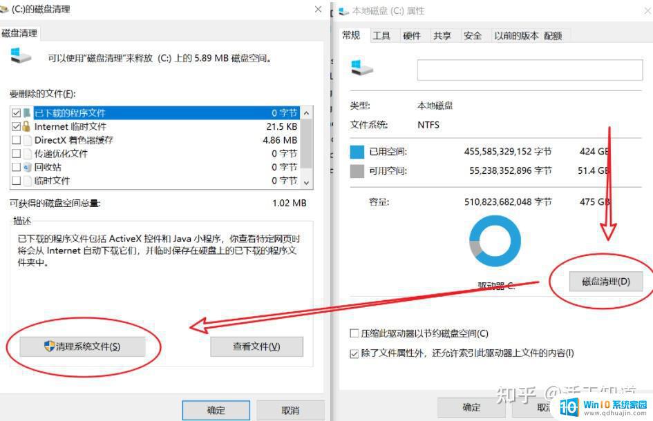 c盘空间少了几十g Windows系统C盘容量突然减小十几个G是怎么回事