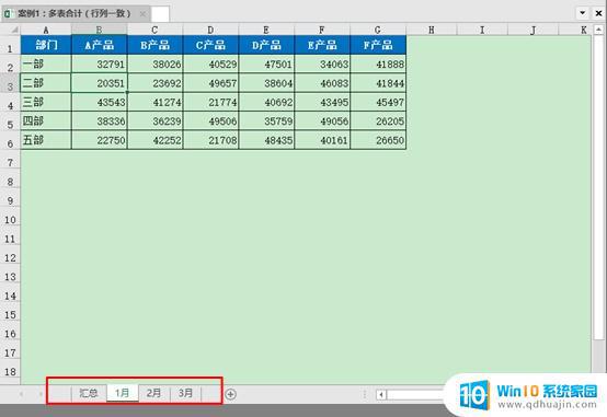 excel不同文件表格数据求和 Excel跨表求和公式