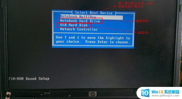 惠普笔记本怎么开机启动 惠普笔记本电脑一键U盘启动键盘快捷键如何设置？