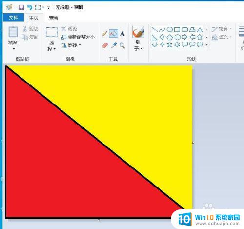电脑自带画图软件渐变色 如何使用图画创建渐变色效果