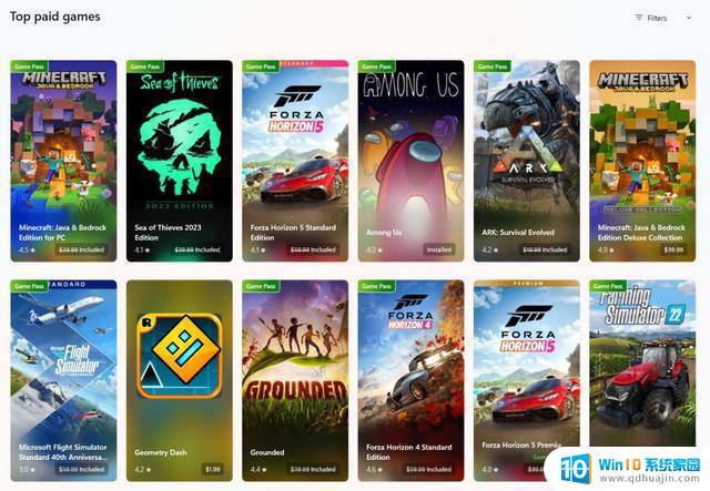 微软测试新版Store应用：为游戏和电影引入全新设计，提升用户体验