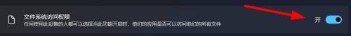 win11文件权限在哪里设置 Windows11如何控制文件系统的访问权限
