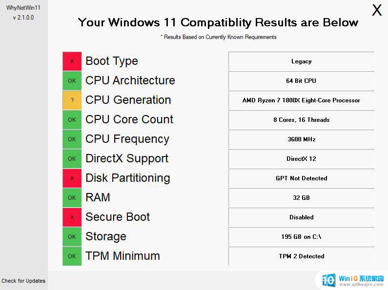 安装win11提示你的电脑 此电脑无法运行Windows 11