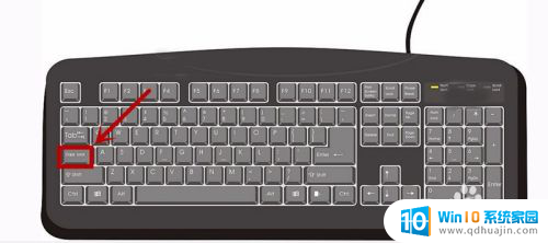 键盘大写字母锁定键是哪个键 电脑键盘Caps Lock大写锁定键如何使用教程