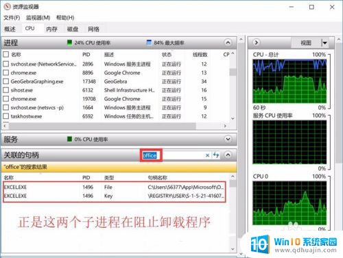 下载软件卸载不了怎么办 电脑软件卸载不了怎么办法