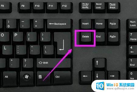 电脑删除按键盘哪个键 电脑键盘上哪个是删除键